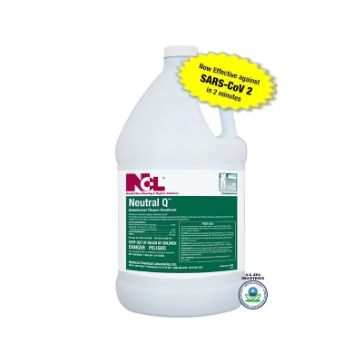 Neutral-Q™ Floral One-Step Disinfectant 1 GAL Multi Surface Neutral Concentrate 4/Case