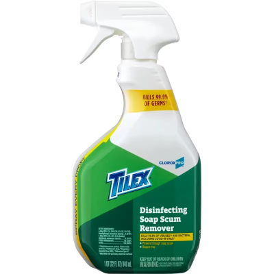 Tilex® Soap Scum Remover Deodorizer 32 FLOZ Multi Surface RTU Antibacterial 9/Case