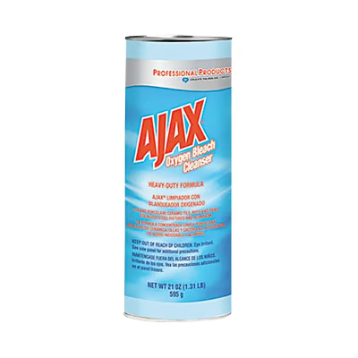Ajax® Cleanser 21 FLOZ Powder Oxygen Bleach Industrial Strength 24/Case