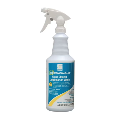 BioRenewables® Waterfall Glass Cleaner 1 QT Neutral RTU Bio-Based 12/Case