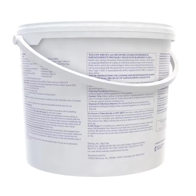 Oxivir® Tb One-Step Disinfectant Multi Surface Wipe Accelerated Hydrogen Peroxide (AHP®) 160 Count/Pack 4 Packs/Case