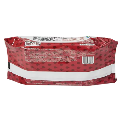 Unscented Food Service Sanitizer Wipe No Rinse 80 Count/Pack 12 Packs/Case