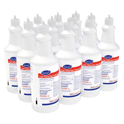 Crew® Mint Toilet Bowl Cleaner 32 FLOZ Heavy Duty Liquid RTU Hydrochloric Acid 12/Case