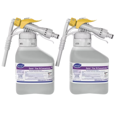 Oxivir® Five 16 One-Step Disinfectant 1.5 L Multi Surface Liquid RTD Accelerated Hydrogen Peroxide (AHP®) 2/Case