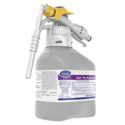 Oxivir® Five 16 One-Step Disinfectant 1.5 L Multi Surface Liquid RTD Accelerated Hydrogen Peroxide (AHP®) 2/Case