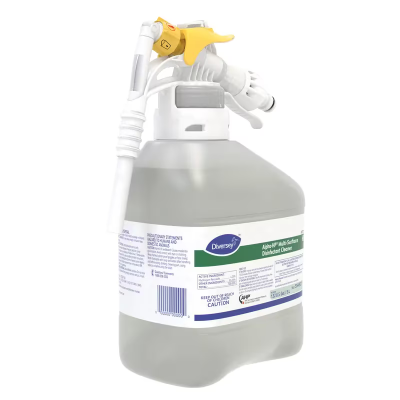 Alpha-HP® Citrus Scent One-Step Disinfectant 1.5 L Multi Surface Daily Liquid Concentrate RTD 2/Case