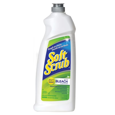 Soft Scrub® Cleanser 24 FLOZ Cream Bleach 8/Case