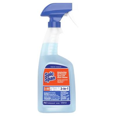 Spic and Span® Fresh Scent All Purpose Cleaner Disinfectant 32 FLOZ Multi Surface RTU 8/Case