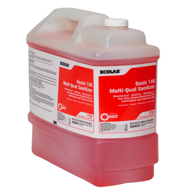 Oasis® 146 Sanitizer 2.5 GAL Concentrate Quat 1/Case