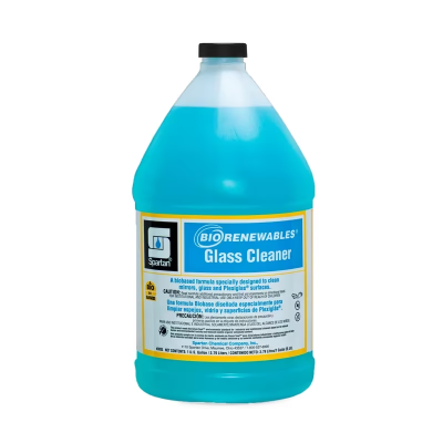 BioRenewables® Glass Cleaner Waterfall 1 GAL Multi Surface Alkaline Concentrate Bio-Based 4/Case
