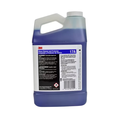 3M™ 17A Apple Window & Glass Cleaner Protectant 64 FLOZ Concentrate Non-Ammoniated No Rinse 4/Case