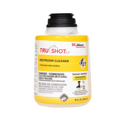 TruShot 2.0® Fresh Scent Restroom Cleaner 10 FLOZ Multi Surface Concentrate 4/Case
