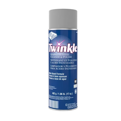 Malco Twinkle® Stainless Steel Cleaner & Polish 17 FLOZ Aerosol RTU Water-Based 12/Case