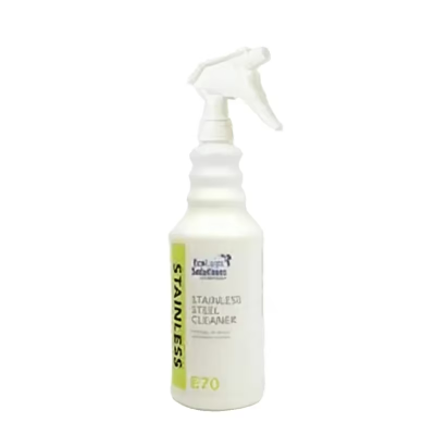 EcoLogic Solutions E-70 Stainless Steel Cleaner 32 FLOZ 6/Case