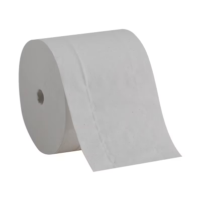 Compact® Toilet Paper & Tissue Roll 4X3.8 IN 2PLY White Coreless 1000 Sheets/Roll 36 Rolls/Case 36000 Sheets/Case