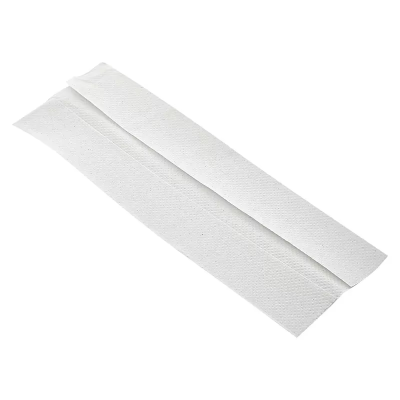 Victoria Bay Folded Paper Towel 10X3.4 IN 1PLY Recycled Paper White C-Fold 150 Count/Pack 16 Packs/Case 2400 Count/Case