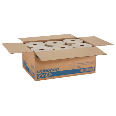 enMotion® Roll Paper Towel 10X10 IN 800 FT 1PLY Kraft Standard Roll EPA Indicator 7.85IN Roll 6 Rolls/Case