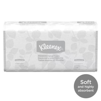Kleenex® ScottFold Folded Paper Towel 7.8X12.4 IN White 120 Sheets/Pack 25 Packs/Case 3000 Sheets/Case