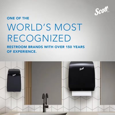 Scott® Roll Paper Towel MOD 7.5IN X900FT White Hardwound Core 1.75IN Core Diameter 6 Rolls/Case