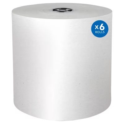 Scott® Roll Paper Towel MOD 7.5IN X900FT White Hardwound Core 1.75IN Core Diameter 6 Rolls/Case