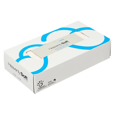 Heavenly Soft Facial Tissue 2PLY White 100 Sheets/Pack 30 Packs/Case