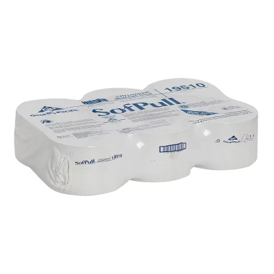 Sofpull® Toilet Paper & Tissue Roll 8.4X5.25 IN 2PLY White Centerpull High Capacity 1000 Sheets/Roll 6 Rolls/Case