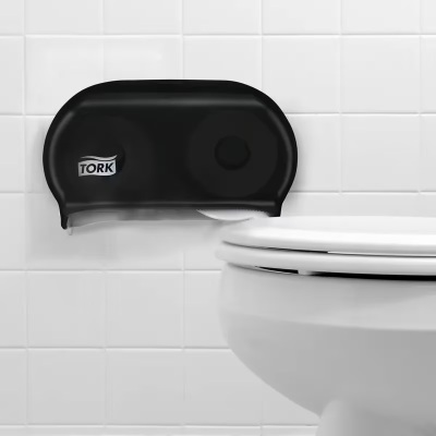 Tork Toilet Paper & Tissue Roll T24 3.75X3.96 IN 156.25 FT 2PLY White  Embossed Refill 500 Sheets/Roll 80 Rolls/Case