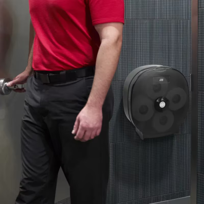 Tork Toilet Paper & Tissue Roll T34 4X3.75 IN 205.333 FT 2PLY White Universal Embossed 616 Sheets/Roll 48 Rolls/Case