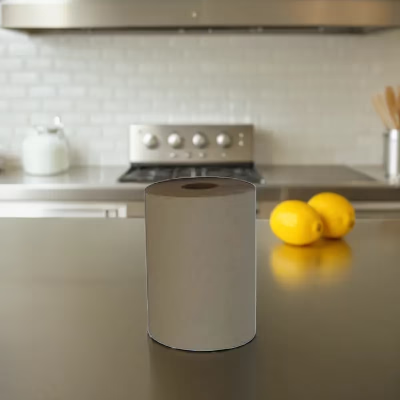 Roll Paper Towel 600 FT Kraft Hardwound 12 Rolls/Case