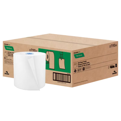 Cascades PRO Roll Paper Towel Tandem 775 FT White Standard Roll 6 Rolls/Case