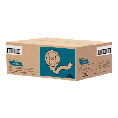 Tandem® Toilet Paper Dispenser Tandem Black Jumbo (JRT) 1/Each