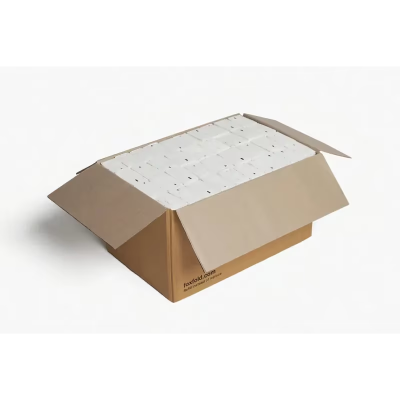 Toilet Paper & Tissue Roll 2PLY White 100 Count/Pack 80 Count/Case