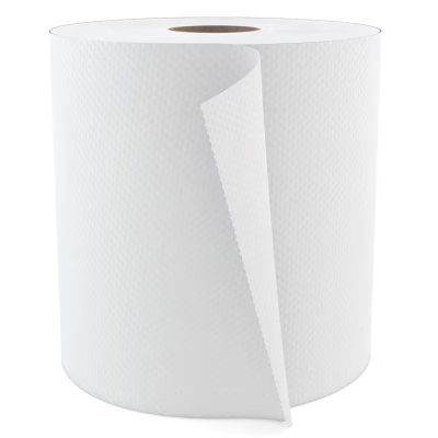 Cascades PRO Roll Paper Towel 7.9IN X800FT 1PLY White 1.9IN Core Diameter 6/Case
