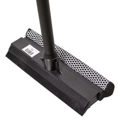 Window Squeegee Plastic Metal Black With 20IN Handle 8IN Head 1/Each