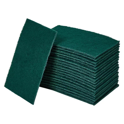 Victoria Bay General Purpose Scouring Pad 6X9 IN Fiber Green 20/Case