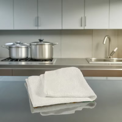 Cleaning Rag 12X12 IN 4 LB Terry Cloth Brick Pack Reclaimed Textile 1/Each