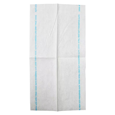 WypAll® X70 Food Service Cleaning Towel 23.5X12.5 IN Heavy Duty HydroKnit White 1/4 Fold 300/Case