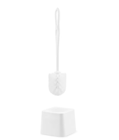 Toilet Bowl Brush Holder White 1/Each