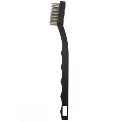 Impact® Detail Brush 7 IN Stainless Steel Plastic Black 1/Each