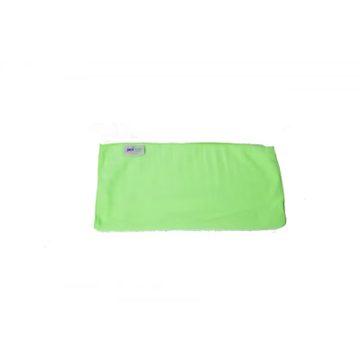 JaniFiber Cleaning Cloth 16X16 IN Standard Microfiber Green 24/Box