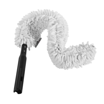 Executive Series™ HYGEN Dusting Wand & Duster 28.40X1.13X1.13 IN Microfiber White Quick Connect Flexi Wand 1/Each