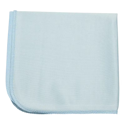Hygen™ Glass Cloth 16X16 IN Microfiber Blue 12/Case