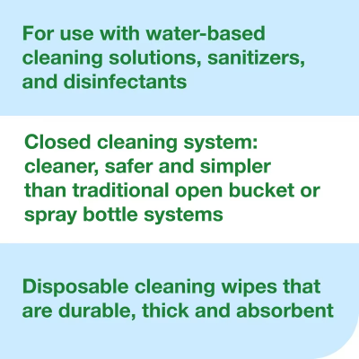 Everwipe® Cleaning Wipe Refill 12X5.25 IN 180 FT 1 White Embossed Roll 180 Count/Roll 6 Rolls/Case