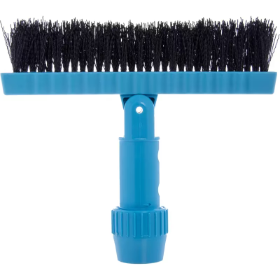Carlisle Foodservice Products® Flo-Pac® Grout & Tile Brush 7.5 IN Plastic Nylon Blue Pivoting 1/Each