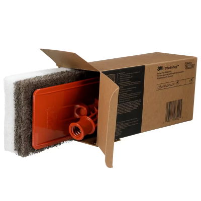 3M™ 6472 Pad Holder Kit 8.937X3.74 IN Plastic Orange Reusable Swivel 1/Each