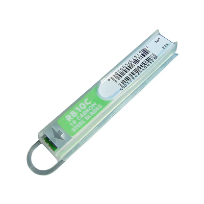 Scraper Replacement Blade Steel Silver With 4IN Head 10/Tube