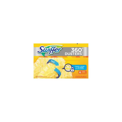 Swiffer® 360 Duster 6X4 IN Fiber Yellow Disposable 24/Case