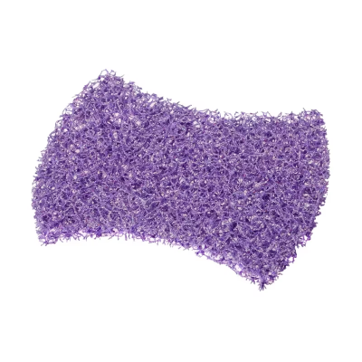 Scotch-Brite™ 2020 Scouring Pad 4.5X2.8 IN Heavy Duty Coiled Fiber Purple Bow Dishwasher Safe 24/Case
