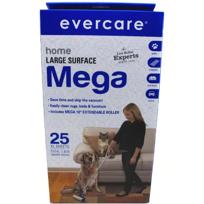 Lint Roller Floor With Handle 1/Each