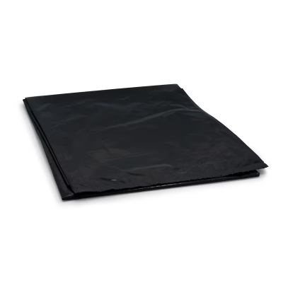 Victoria Bay Can Liner 24X33 IN Black Plastic 6MIC Roll 50 Count/Pack 20 Packs/Case 1000 Count/Case